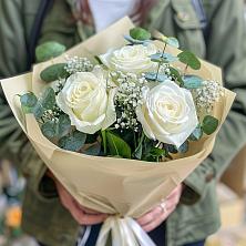Букет Нежные грёзы в Кемля Букет цветов из: Розы в Кемля